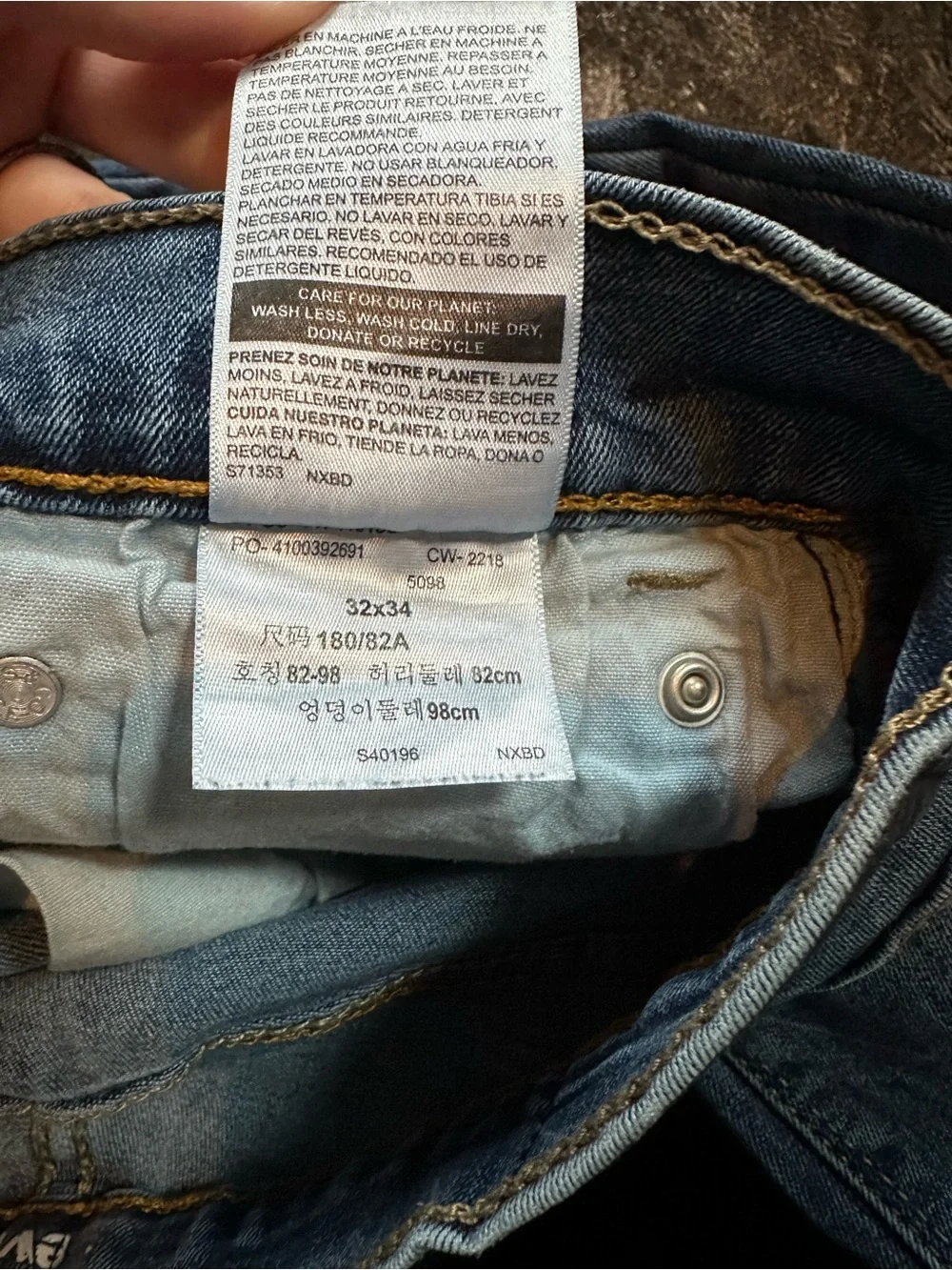 Denizen from Levis slim cut